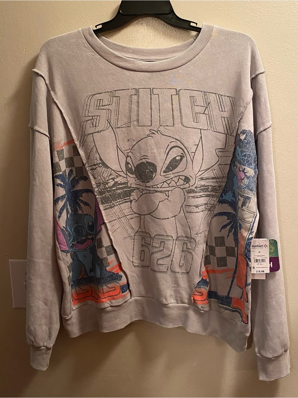 NWT Disney Lilo & Stitch Men’s Crewneck Sweatshirt
